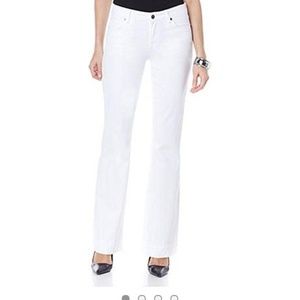 Women's worthy Jean white